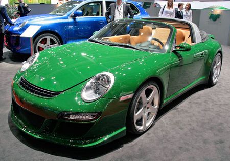 Ruf озеленил Porsche